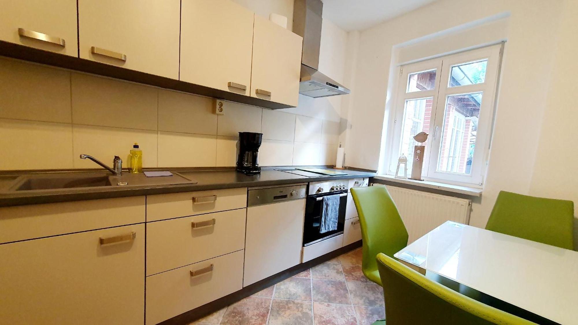 Apartment Gruener Fuerst Mit Sitzecke Im Innenhof & Naehe Park & Erdgeschoss Bad Muskau Eksteriør billede